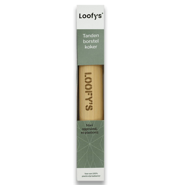 Loofys-tandenborstelkoker-vooraanzicht