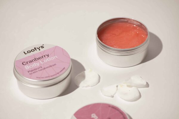 Body Scrub Cranberry cranberry body lotion Loofys