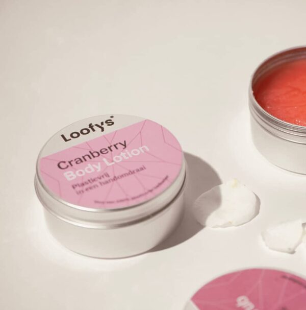 cranberry body lotion loofys