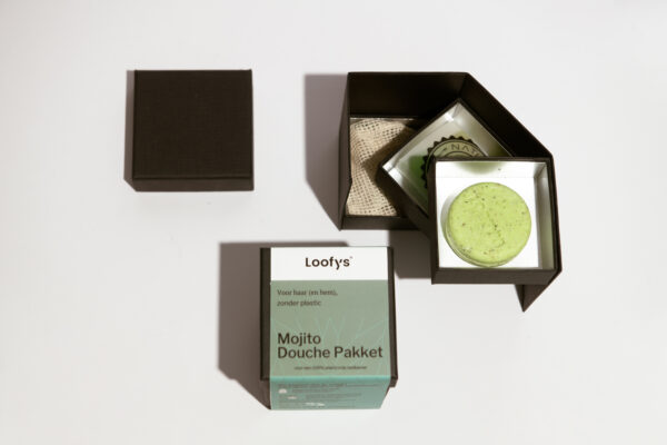 mojito douche pakket loofys