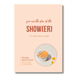 kerst kaarts lotion loofys