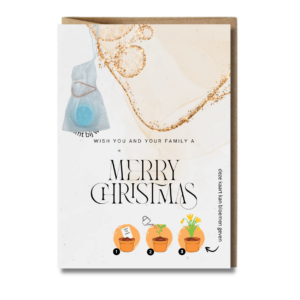 kerst kaart loofys