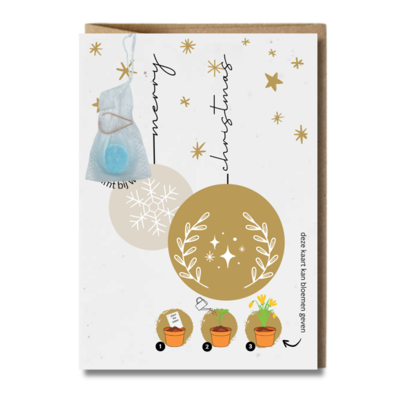 kerst kaart loofys