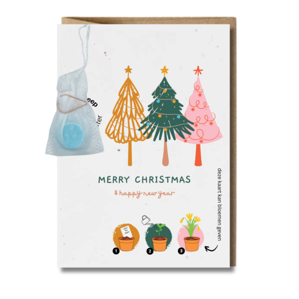 kerst kaart loofys