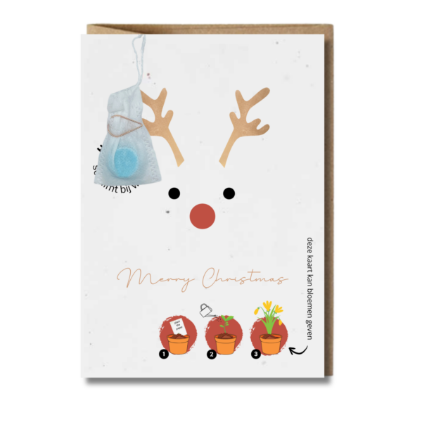 kerst kaart loofys