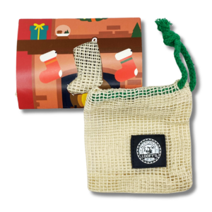 kerst kaart zeepzakje loofys