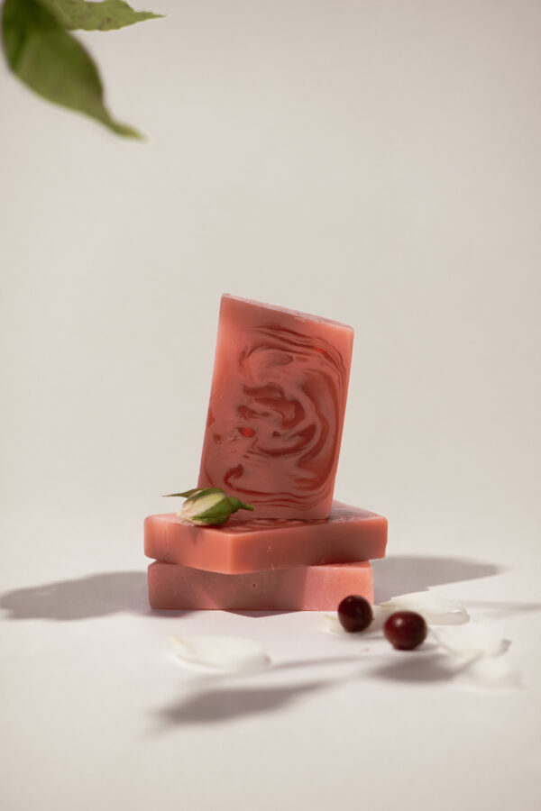 cranberry body bar loofys